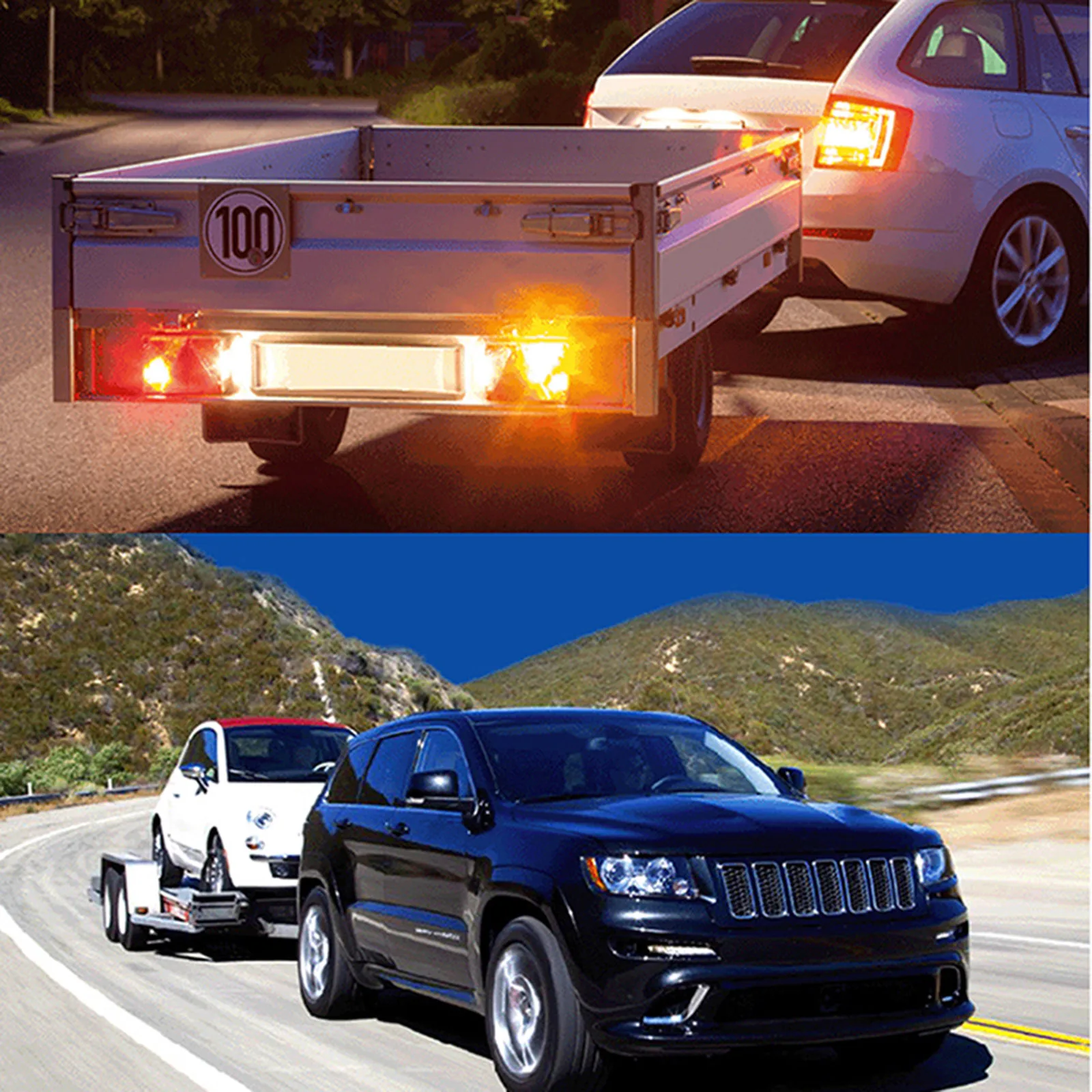 

1pc high-quality Cable durable Portable Plug Truck high transmission Connector Trailer Signal Light Display Seven Laps
