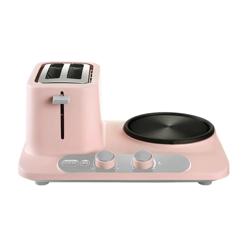 three in one breakfast machine toaster multifunctional sandwich dormitory cooker pot electric heating pot cooker free global shipping
