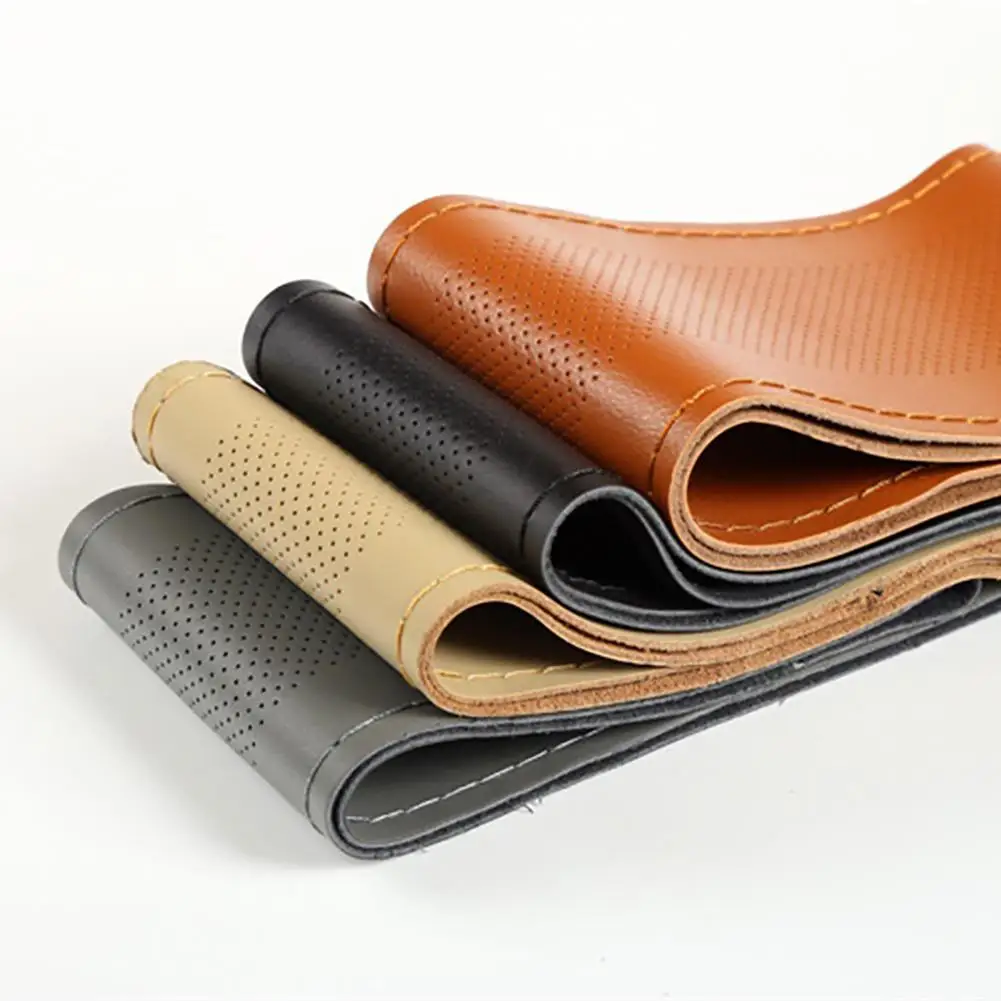 

Чехол на руль из воловьей кожи, 1 шт.