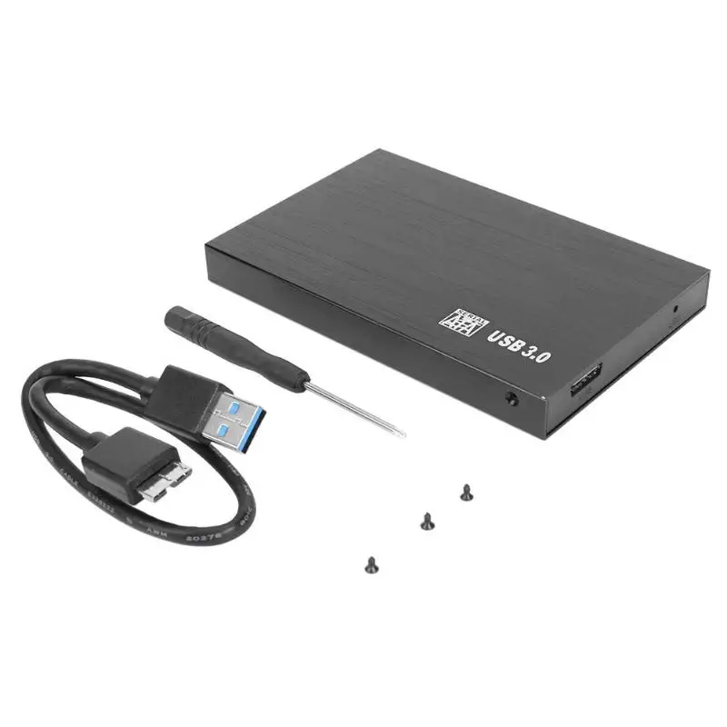 2,5 дюймов корпус жесткого диска SATA к USB 3,0 HDD корпус для SSD диск HDD коробка USB3.0 корпус HD внешний жесткий диск корпус
