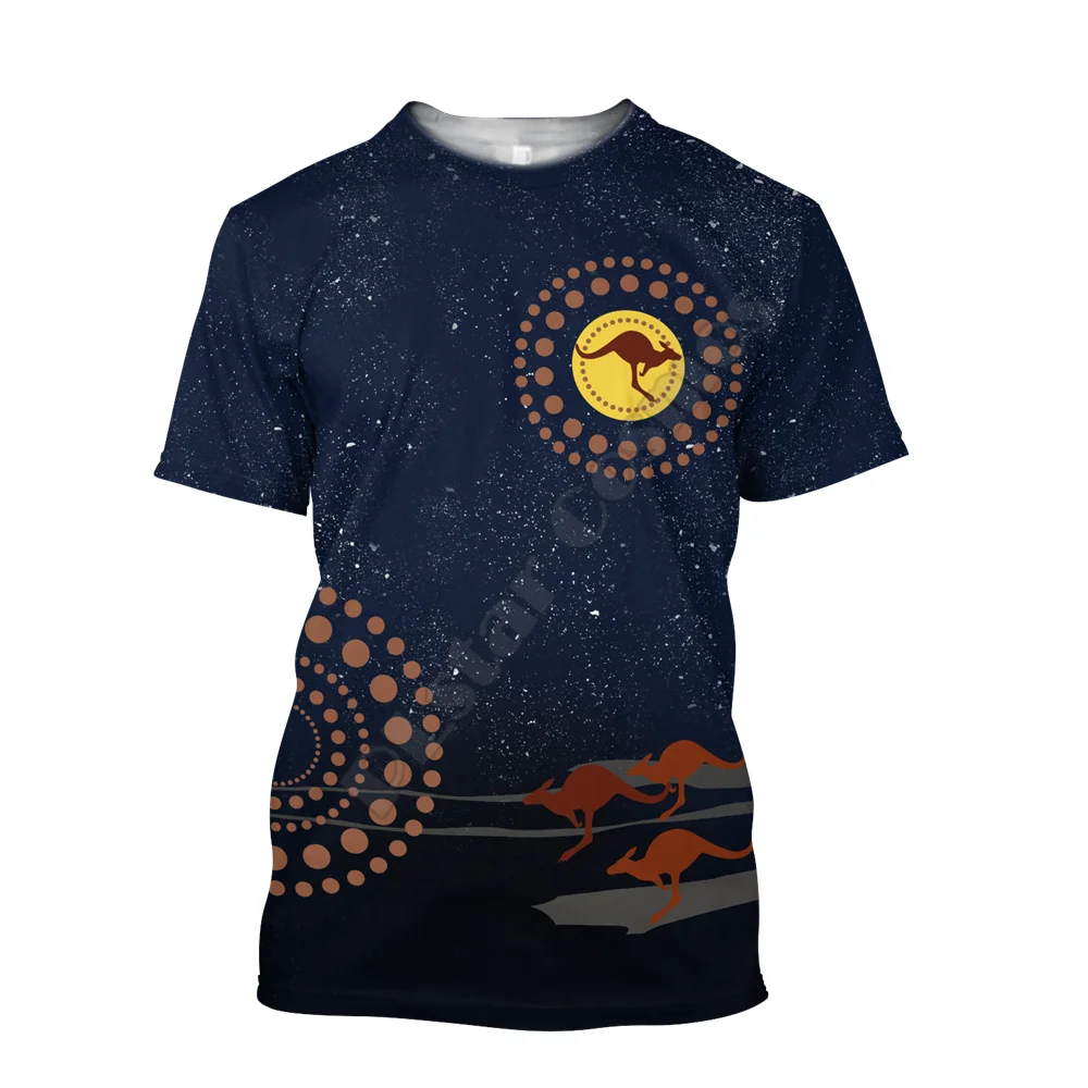 

Australia Aboriginal 3d All Over Printed t-shirt Harajuku Streetwear T shirts Men For Women Short Sleeve