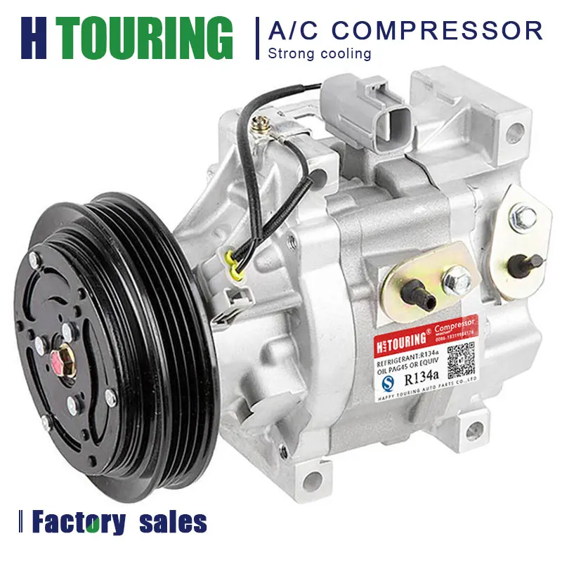 SCSA06C AC компрессор для Toyota Echo 2000-2003 88320-52010 8832052040 447220-6068 447220-6250 447220-6254 4472206255 4421002001
