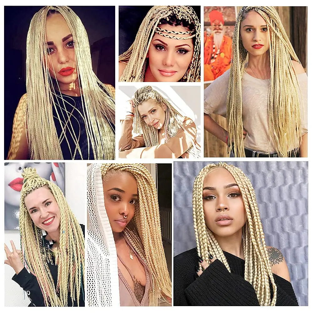 Прямые косы Yaki Jumbo предварительно растягивающиеся для наращивания волос