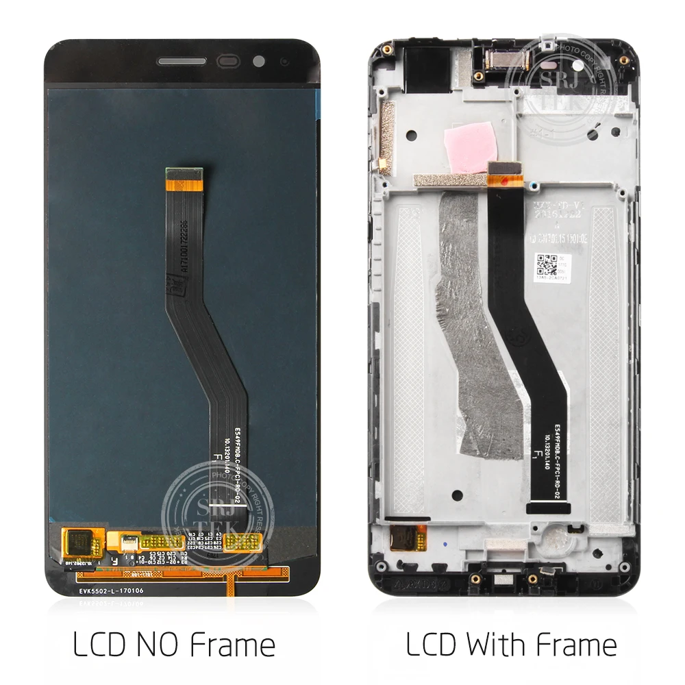 ЖК дисплей 5 дюйма для Asus ZenFone 3 Zoom ZE553KL Z01HDA панель с сенсорным экраном дигитайзер