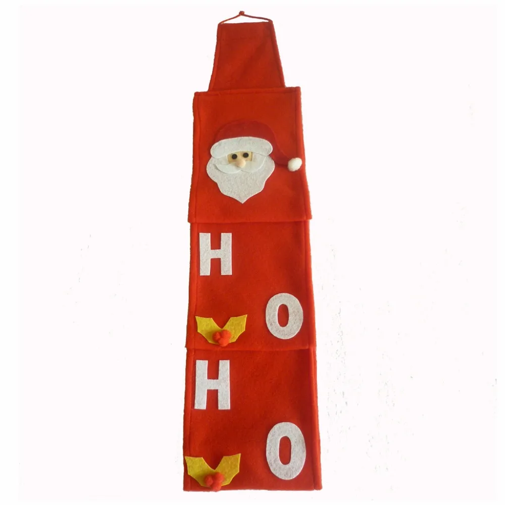 Новинка 2019 набор зеленых полотенец с Санта Клаусом чехлы для рождественских