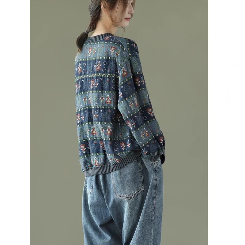 Осенние женские полосатые куртки Max LuLu 2021 льняные пальто в японском стиле с