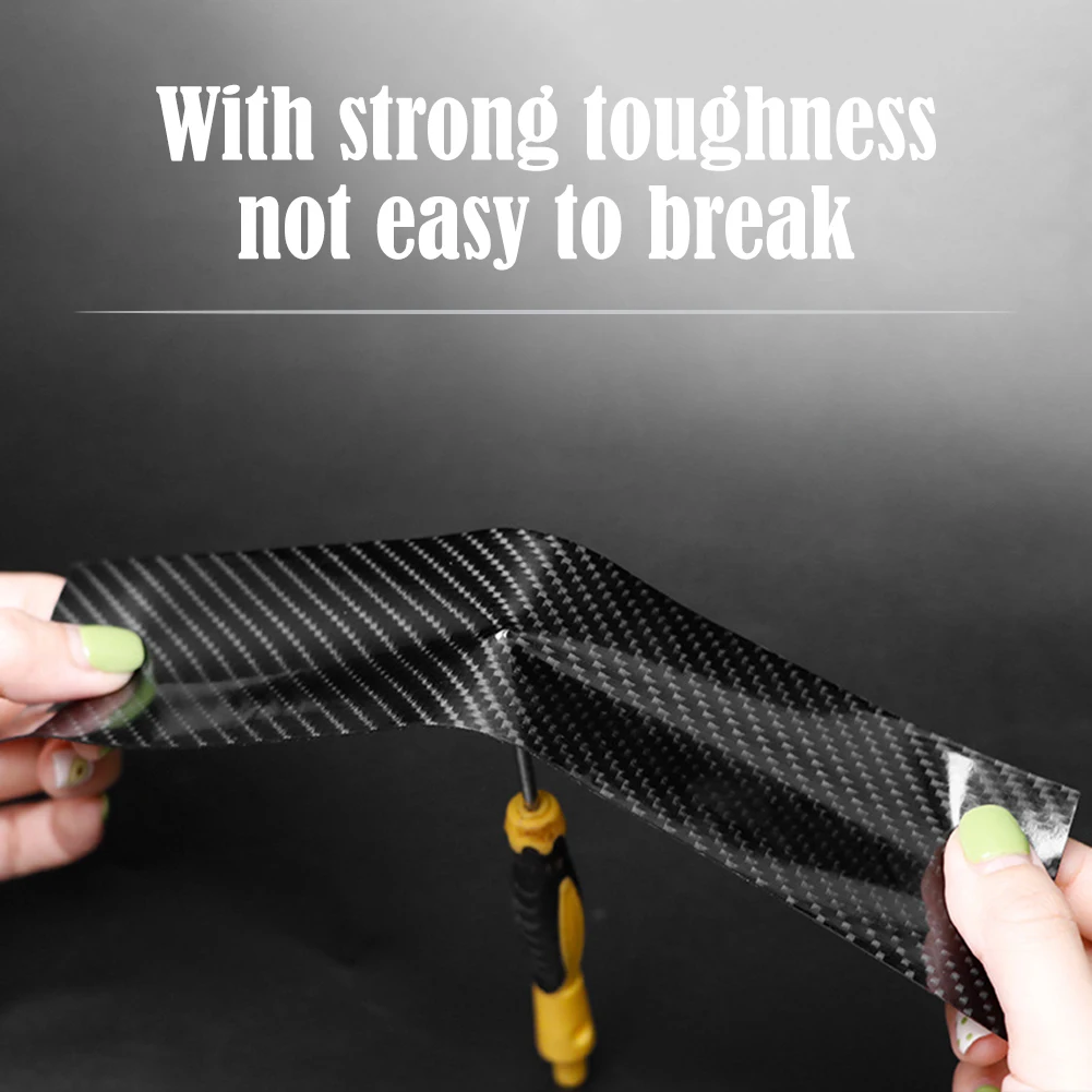 

Universal Car Black Rear Bumper Sill Protector Plate Rubber Cover Guard Trim Pad Car Rear Trunk Bumper Scratch Bar