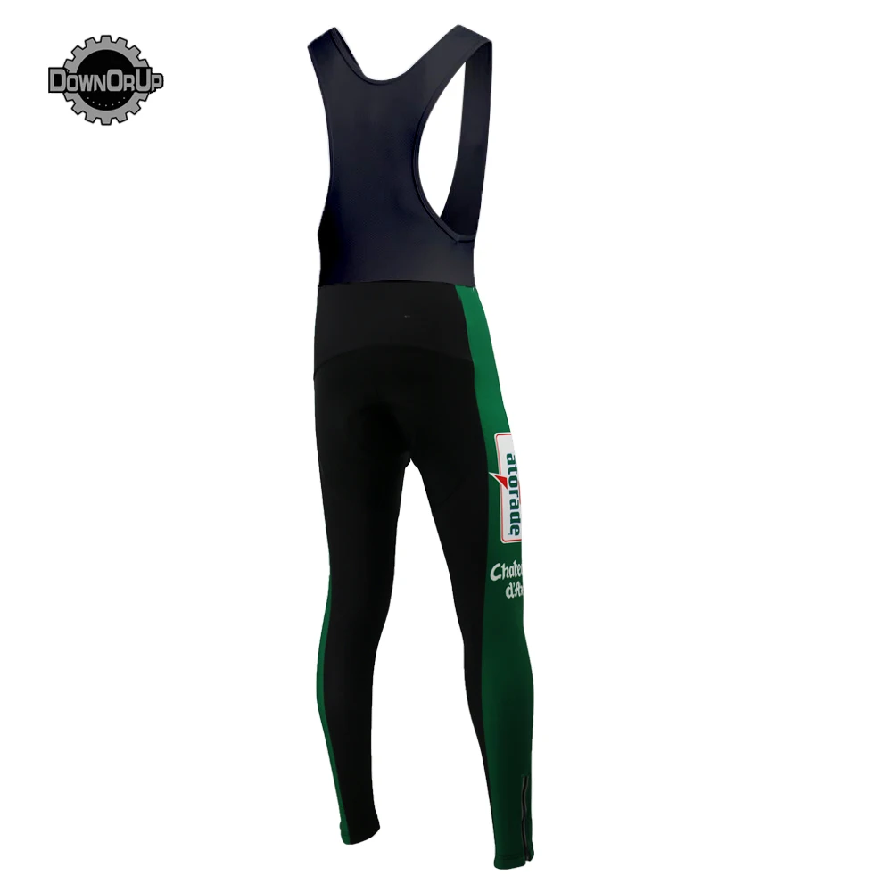 Новинка длинные штаны на лямках для велоспорта зимние шерстяные или