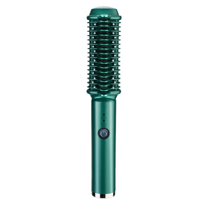 

Multifunctional Hair Straightener Heating Ladies' Ceramic Hair Straightening Curler USB Charging Hot Comb Styling Tool