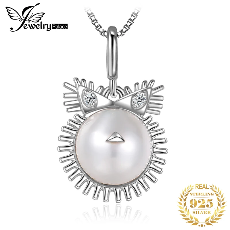 Зодиак Лев Подвеска из перламутровой жемчужины Цепочки и ожерелья 925 пробы