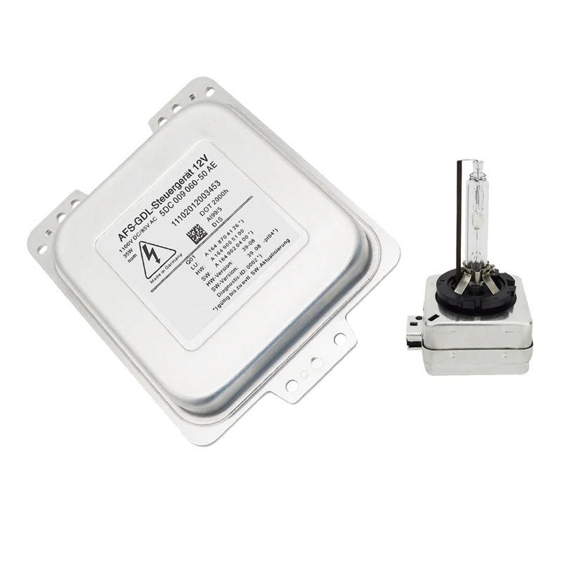 

Новинка для AFS-GDL Mercedes-Benz E ML GL Class W164 Ксеноновые Фары балласт Управление Блок & лампа 4300K 5DC009060-50