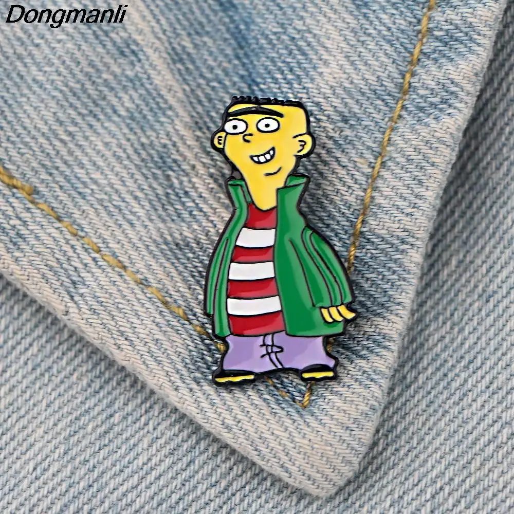 

LB544 Funny Cute Anime Figures Enamel Pins Badge Brooch Backpack Bag Collar Lapel Decoration Jewelry Gifts for Friends