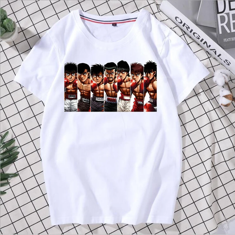 

Cotton T-shirts Japan cartoon tops men and women T-shirts soft and comfortable street leisure skateboarding T-shirts