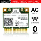 Новый двухдиапазонный беспроводной-AC 7260 Intel 7260HMW 7260AC 2,4G5 ГГц 802.11ac MINI PCI-E 2x2 WiFi карта + Bluetooth 4,0 Wlan адаптер