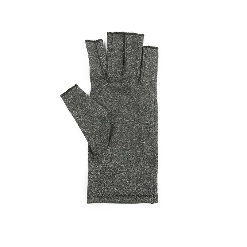 Новые Медные перчатки против артрита без пальцев спортивные компрессионная