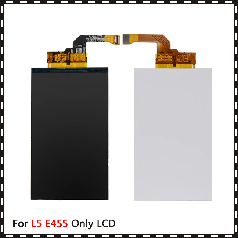 Новый высококачественный 4 0 дюйма для LG L5 II двойной E455 ЖК-дисплей с сенсорным