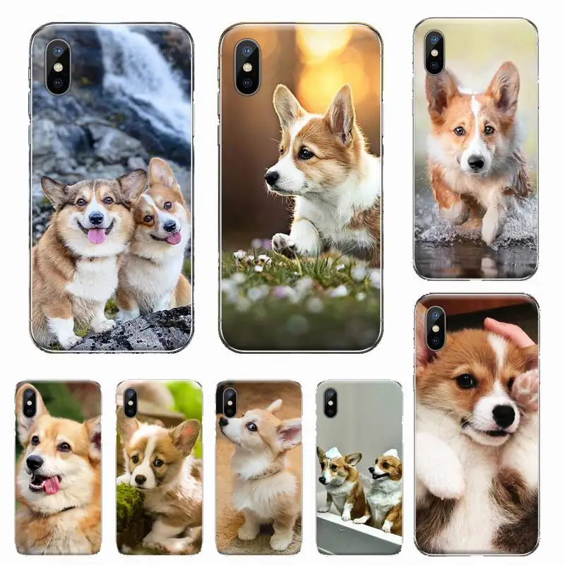 Чехол Corgi dog с милыми животными чехол для телефона iphone 12 5 5s 5c se 6 6s 7 8 plus x xs xr 11 pro max |
