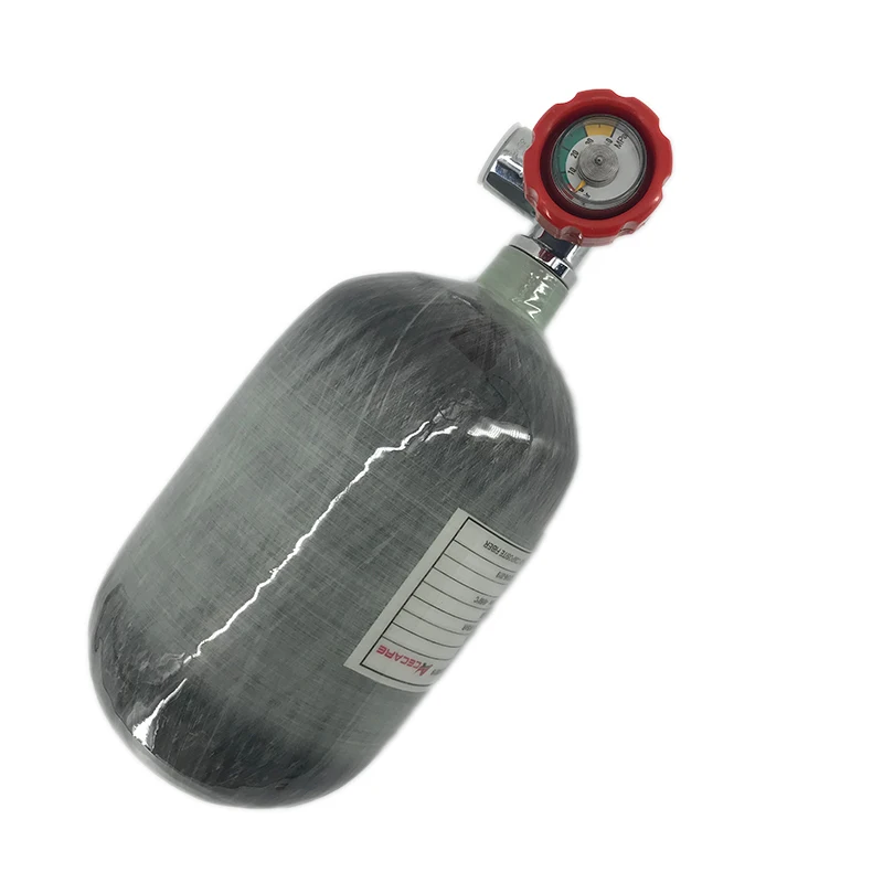 Online AC5020921 Acecare 2L Mini Scuba Druck Tank Mit Manometer Ventil Carbon Faser Zylinder Condor Airforce Jagd Ziele Airsoft