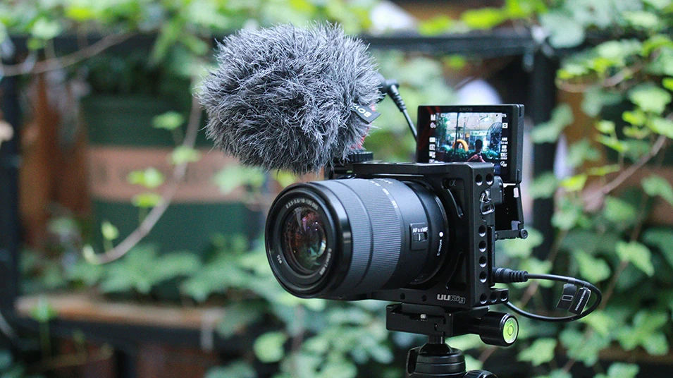 UURig R009 металлическая клетка для камеры sony Alpha A6400 A6300 A6100 рукоятка для камеры аксессуары для DSLR камеры