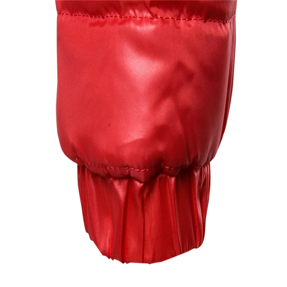 Мужской короткий пуховик с воротником стойкой ультра легкий Повседневный Белый