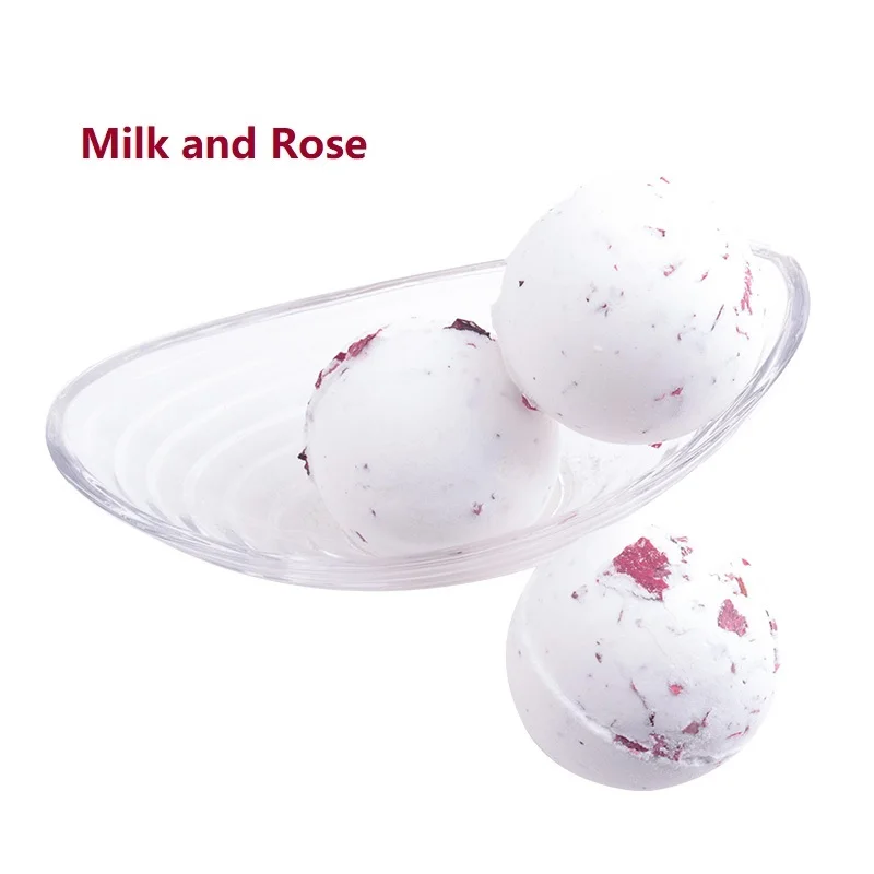 6 ароматов/набор 100 г Бомбочки для ванны купания пузырьки глубоководной соляные