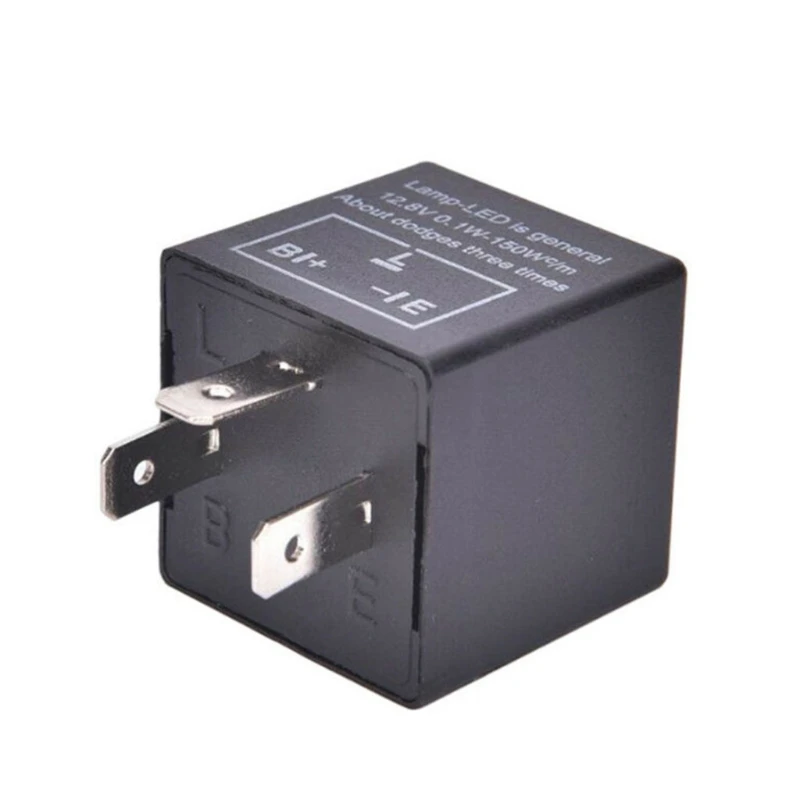 

Регулируемое светодиодное реле для сигнала поворота, 3 контакта