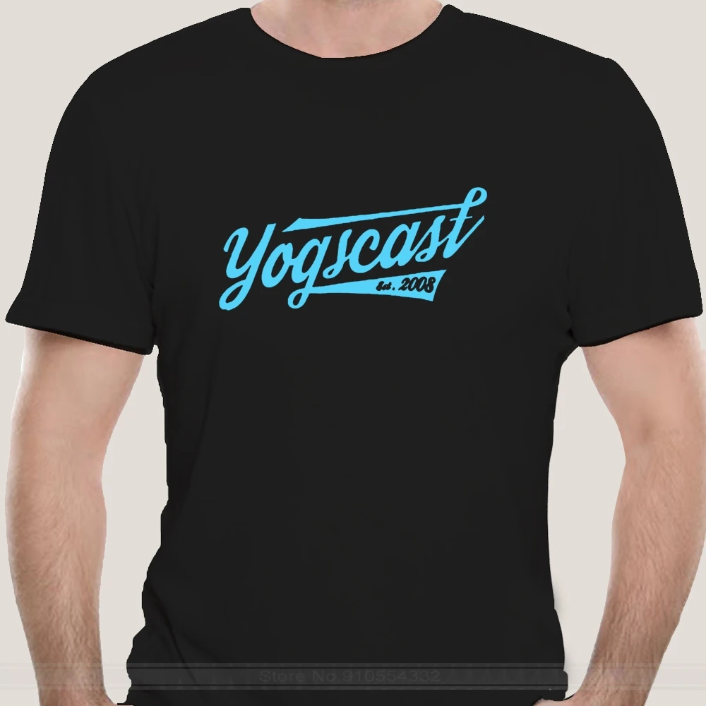 

Fashion Men T shirt YOGSCAST BLUE SHIRT fashion t-sdhirt men cotton brand teeshirt