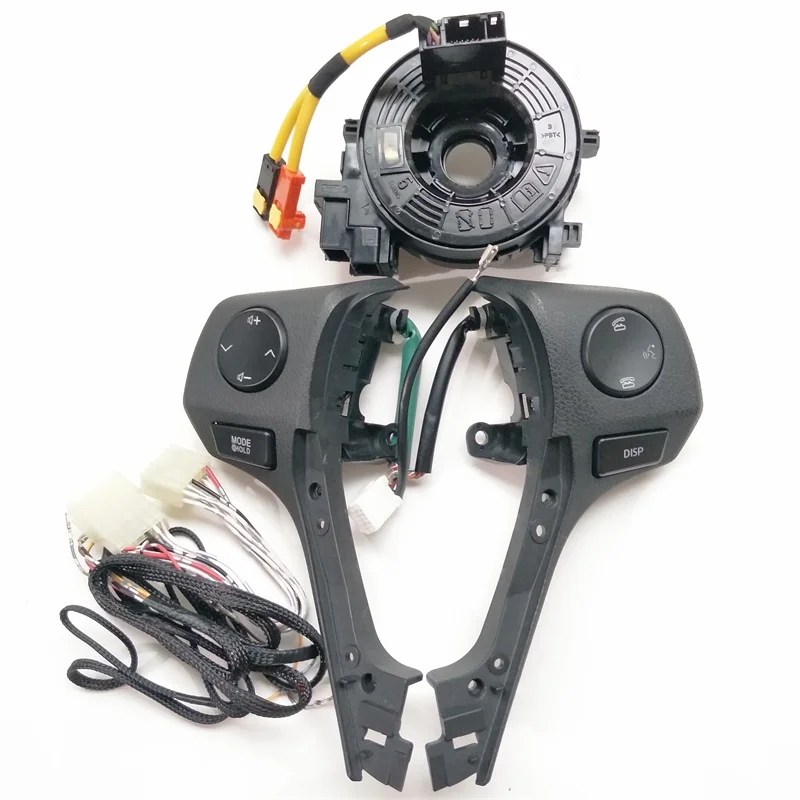 84250-02560 кнопки Bluetooth телефон рулевое колесо аудио кнопка управления для TOYOTA Corolla RAV4 автомобильный стиль - Цвет: black