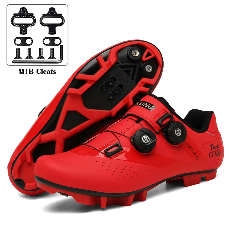 

Flat Mtb Cycling Sneaker Cleat Shoes Mountain Bike Footwear Men Road Cycling Shoe Women Triathlon Route Bicycle Speed Sneakers