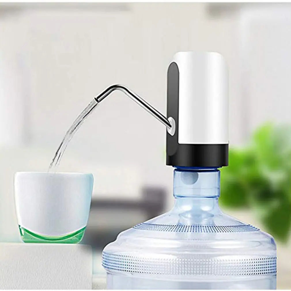 

Portable Bottled Water Pump Smart Charging Wireless Water Dispenser Home Outdoor Water Bottle Pump Faucet Water Pressure Device