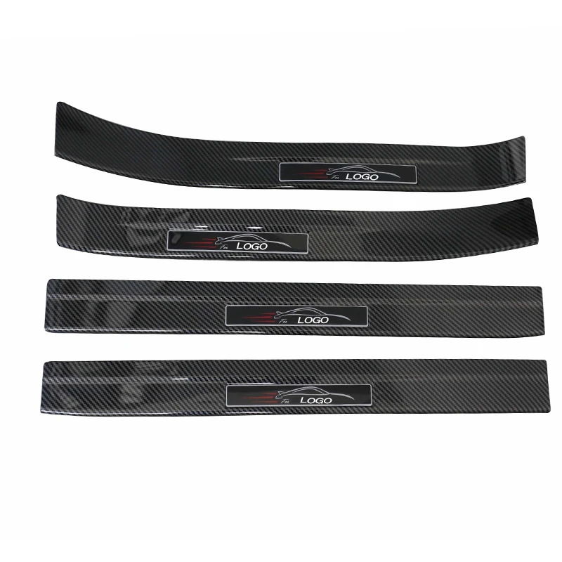 Автомобильные аксессуары Стайлинг защитная Накладка на порог для Honda Civic 10th 2016 2017