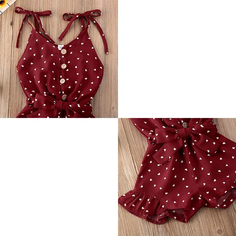 

Children Princess Dress Girl Summer Dresses Halter Top Infant Kids Baby Girl Polka Dot Summer Romper Children Clothing 1-6 Years
