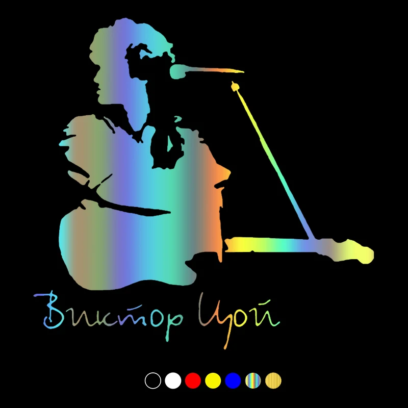 

30648# наклейки на авто Кино Виктор Цой водонепроницаемые наклейки на машину наклейка для авто автонаклейка стикер этикеты винила наклейки стайлинга автомобилей украшения на бампере автомобиля несколько размеров
