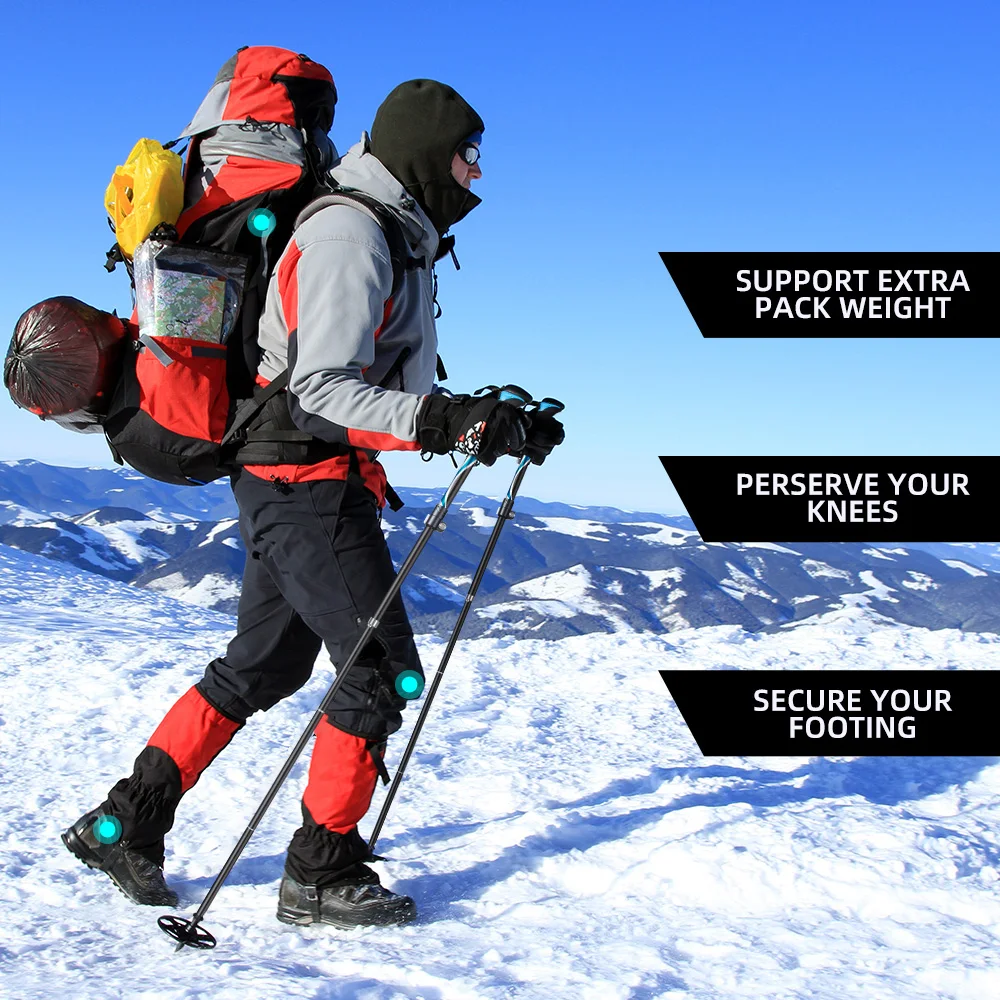 1 шт. алюминиевые складные трекинговые палки|Трекинговые палки| |