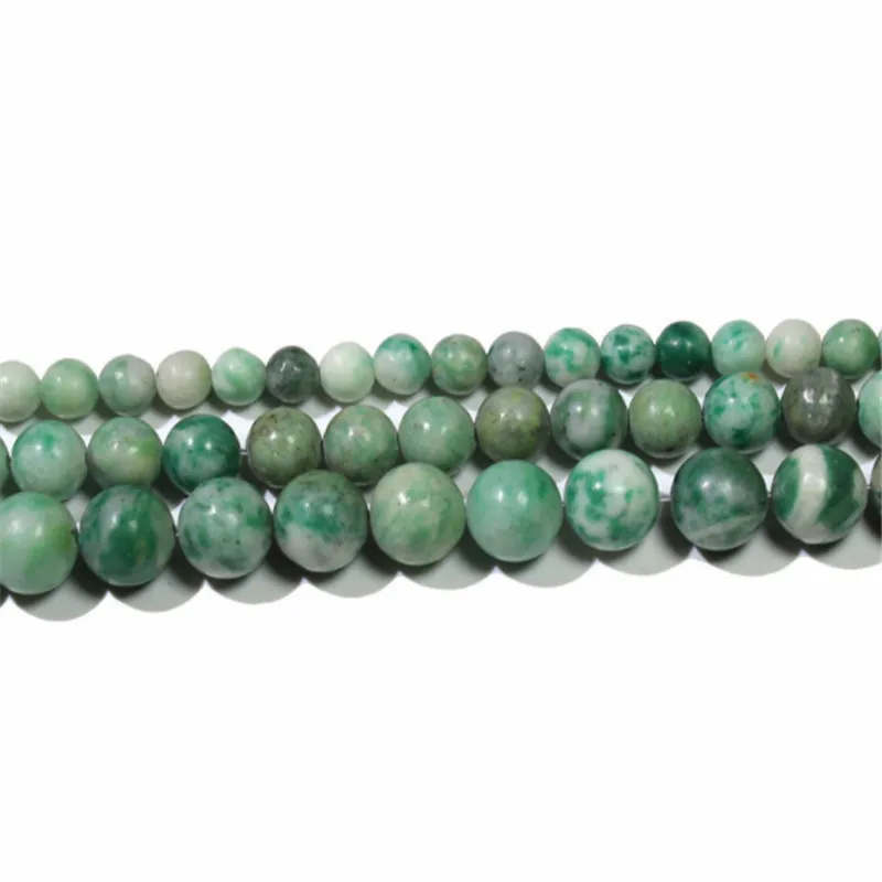 

Natural Jewelry Making Round Loose Bead Qinghai Emerald Beads Pick Size 8 10mm