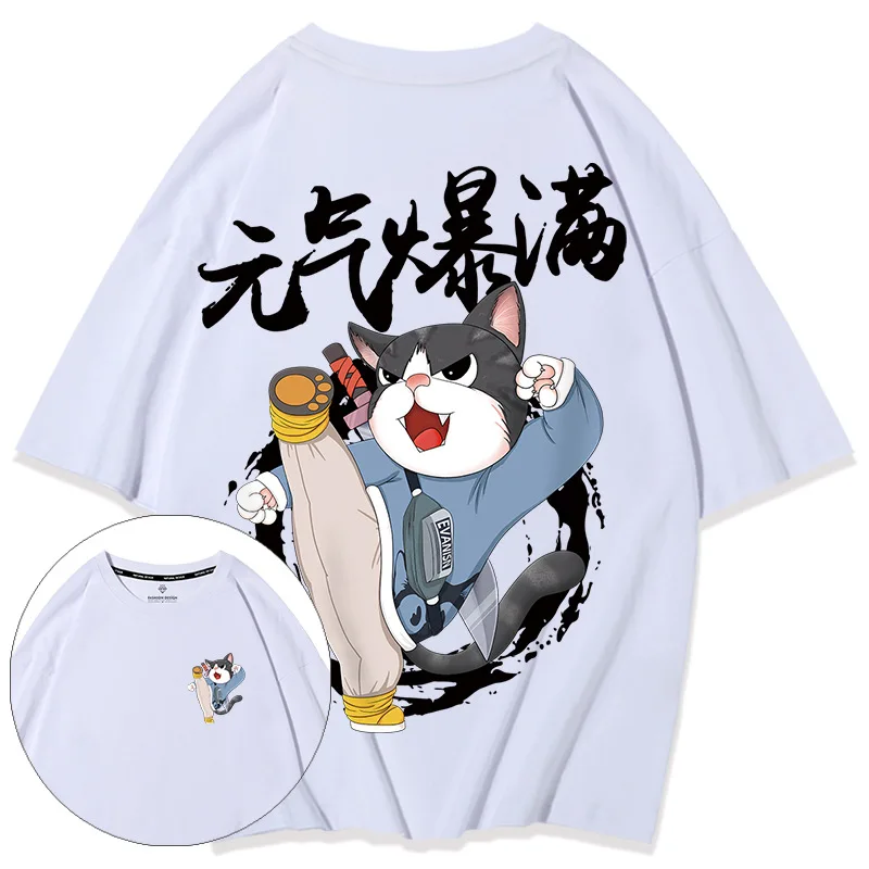 

Men's T-shirt Harajuku Oversized Casual T-shirt 3D Printing Anime Graphic T-shirt Hip Hop Fitness Sports Sweat-absorbent Top