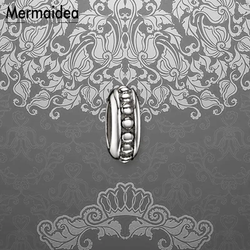 DIY бусины заклёпки Модные посеребренные ювелирные изделия панк подарок для