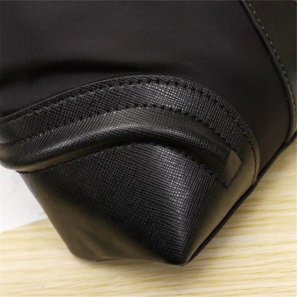 

2021 Men's Black Waterproof Nylon Designer Briefcase Laptop Bag Large Capacity Classic Fashion Office Handbag