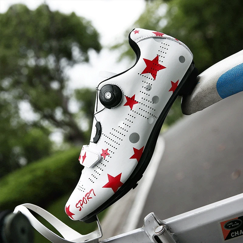 

Cycling Shoes Man MTB Mountain Bike Shoes SPD Cleats Road Bicycle Shoes Sports Outdoor Training Cycle Sneakers