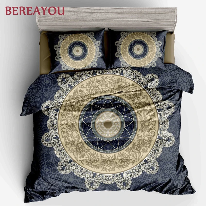 3D постельные принадлежности Рождественский набор пододеяльников для детей