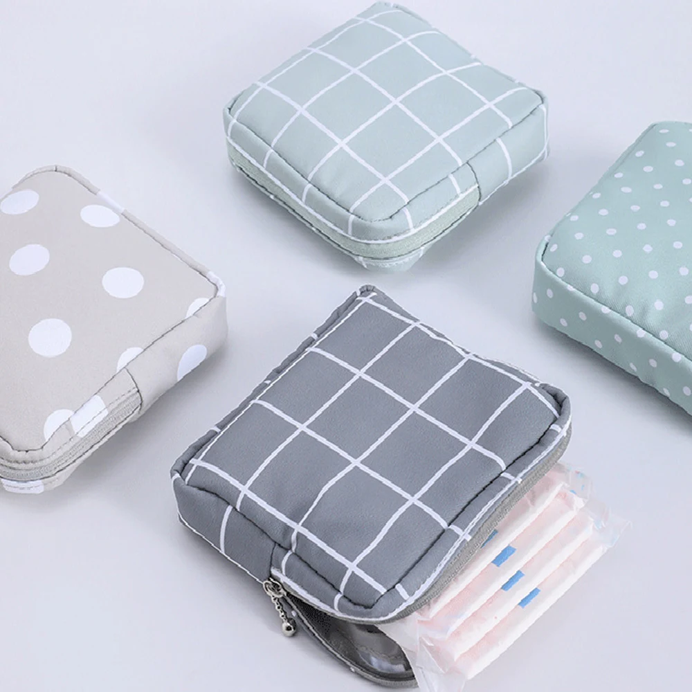 

Fashion Canvas Mini Coin Purse Women Small Wallets Floral Plaid Zipper Money Bags Female Beauty Handbag Travel Make Up Bags Gift
