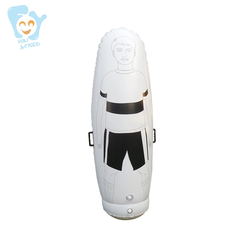 1.6m High Children Inflatable Football Training Dummy Soccer Mannequin Goalkeeper Tumbler Free Kick Defender Wall