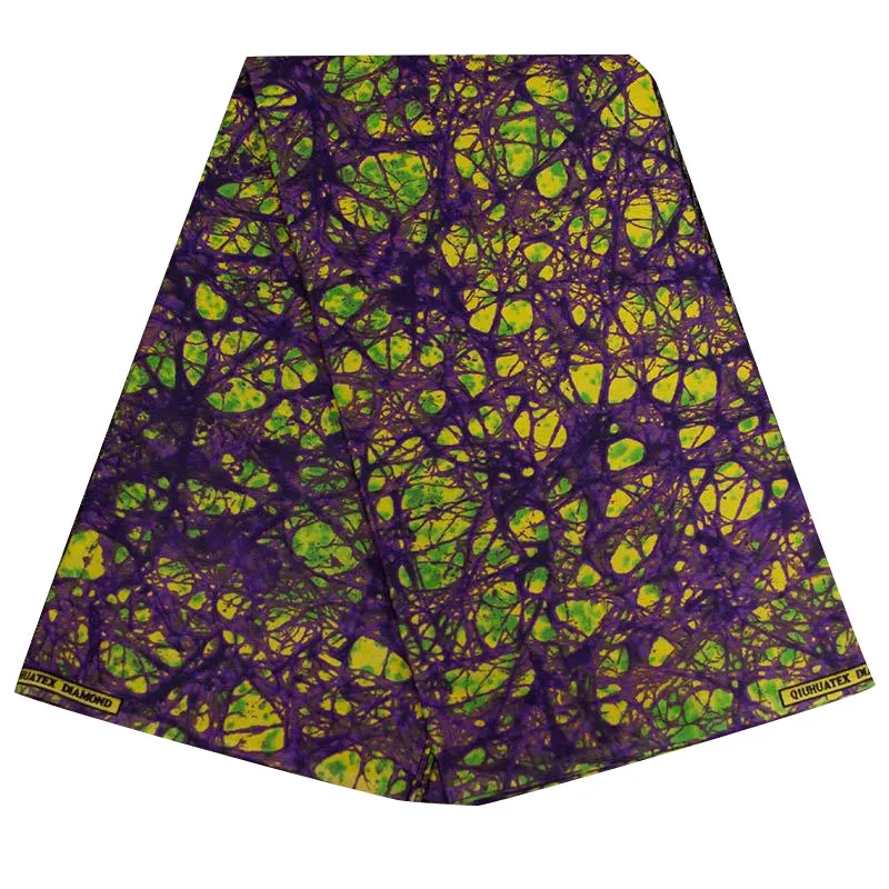 2019 армейская хлопчатобумажная африканская ткань тканая фиолетовая набивная