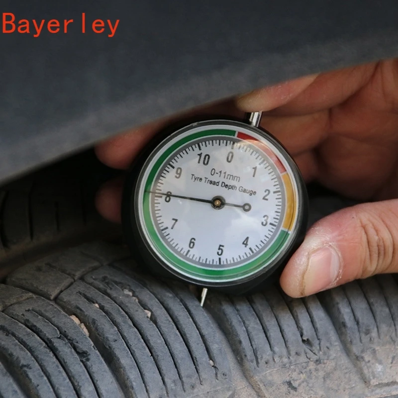 

1pcs Tire tread Depth Ruler Measurement Tire Pattern Depth Gauge 0-11mm Tire Measurement Tool