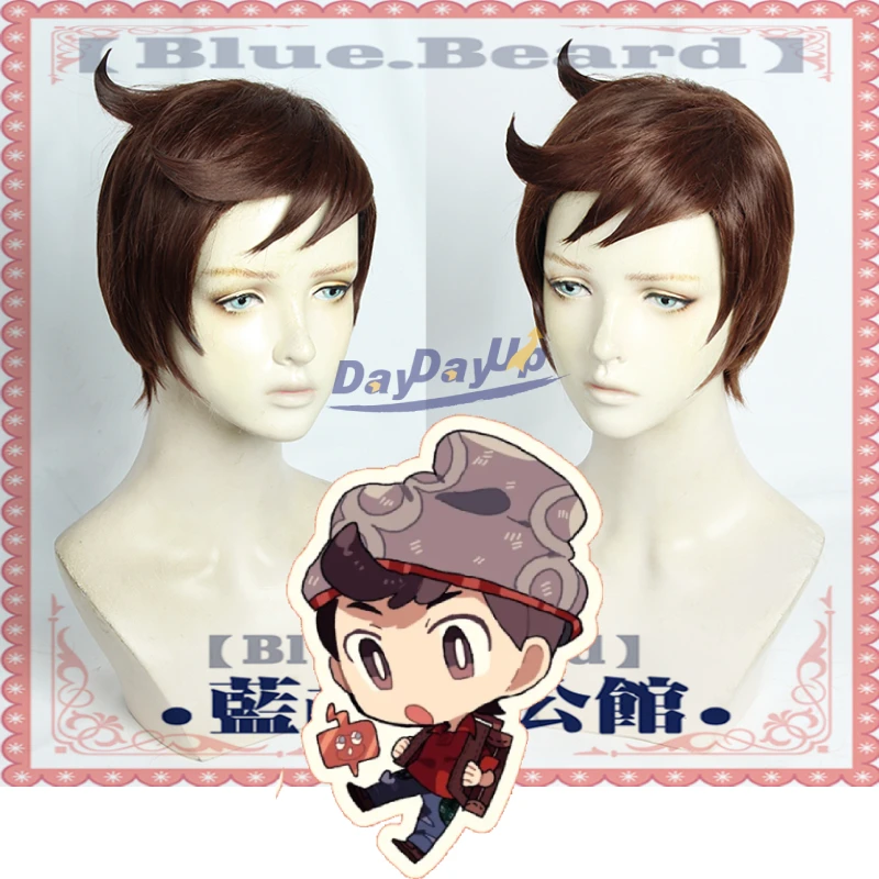 Короткий щит меча героя Виктора коричневого цвета для косплея ролевых игр