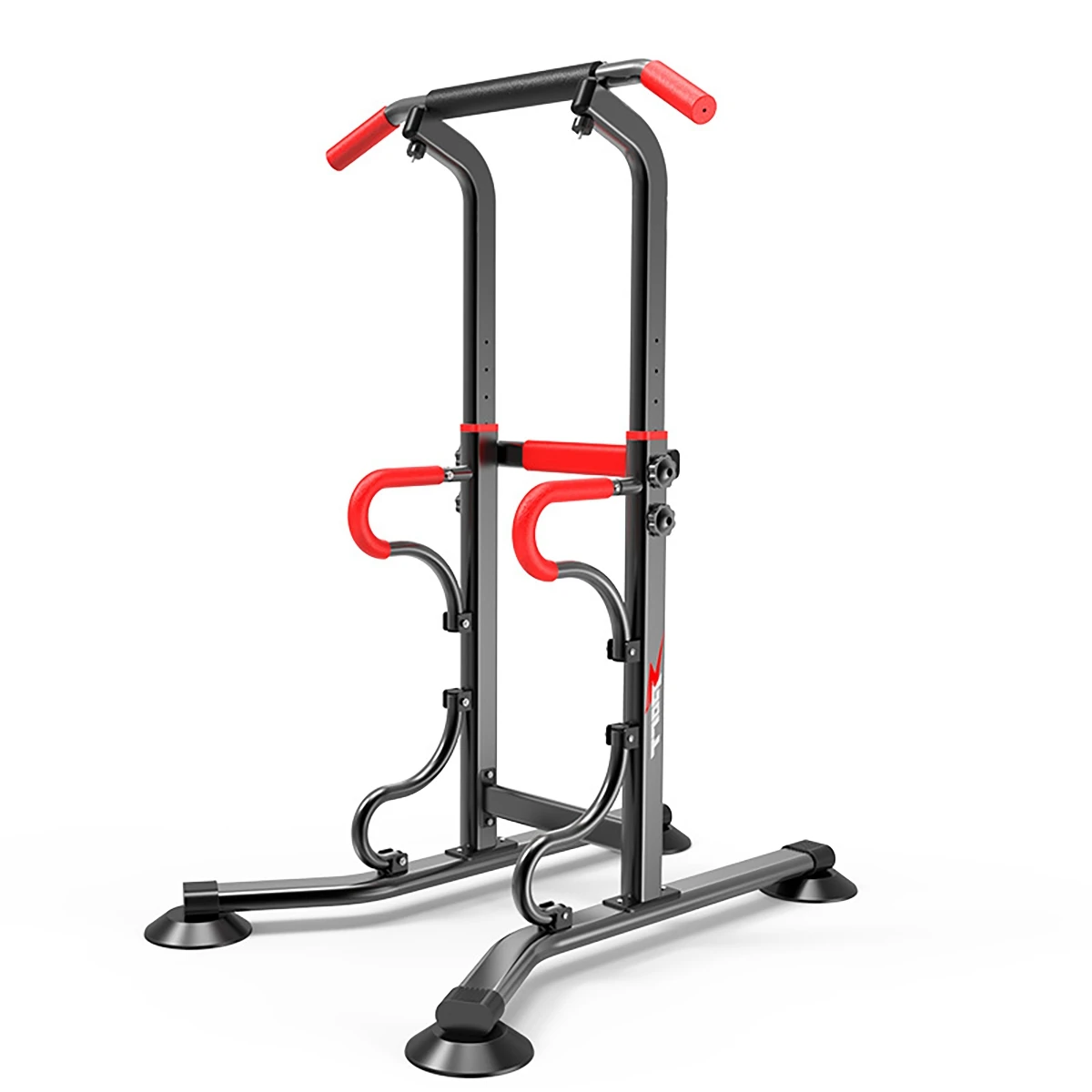 

Multi-Grip Chin Up Push Up Horizontal Bars Gym Station Power Rack Indoor Fitness Training Height Adjustable Equipment 6 Level