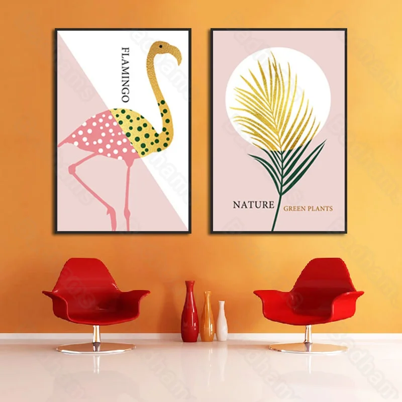 

Decorative Painting Sofa Background Wall Dining Room Wall Painting Living Room Decoration Triptych Bedroom Hanging Painting