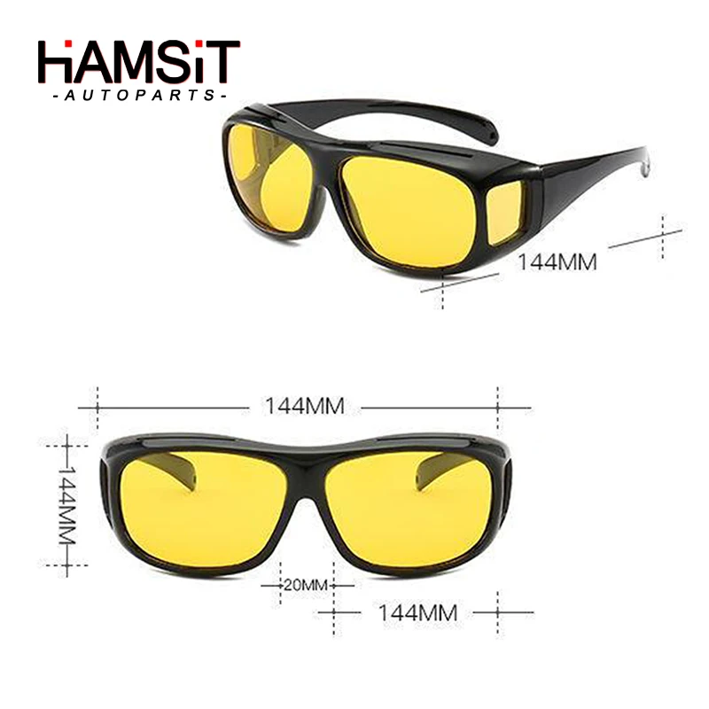 Автомобильные аксессуары Hamsit очки для водителей ночного видения антибликовые