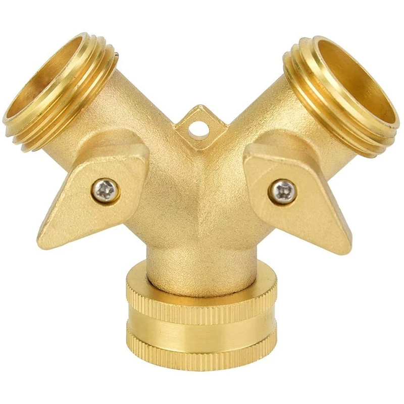 Соединитель для садового шланга 2 шт. быстрый соединитель из твердой латуни и