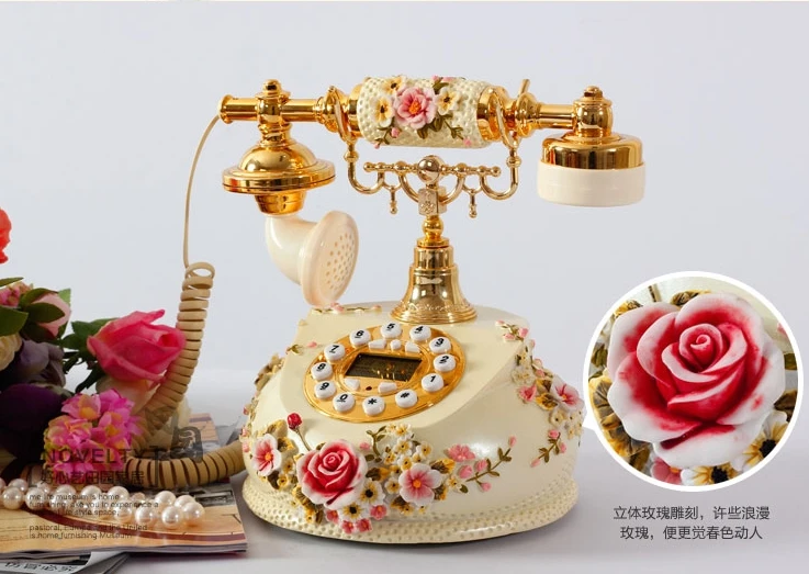 Винтажный Настольный телефон с SIM картой|telephone phone|antique telephonevintage telephone |